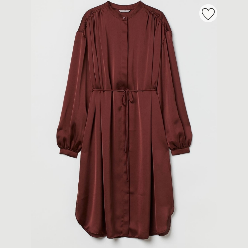 H&M Tie belt dress XXL
